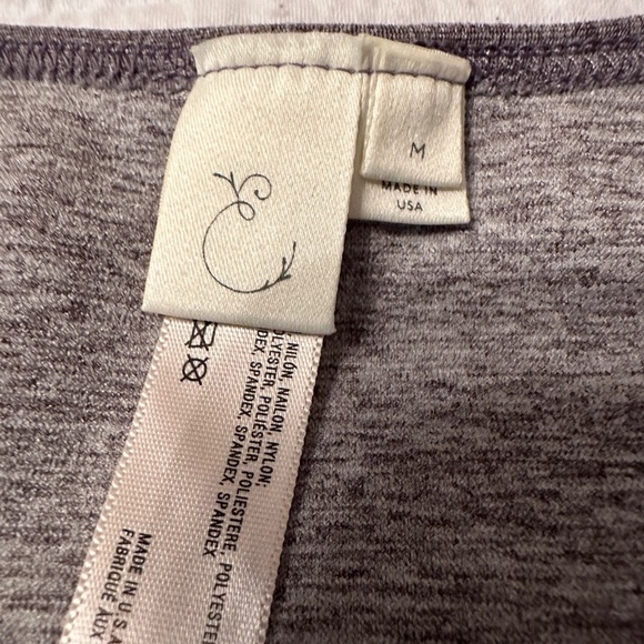 Eloise Anthropologie Grey Seamless Tank - NWOT - Size M - Picture 4 of 7